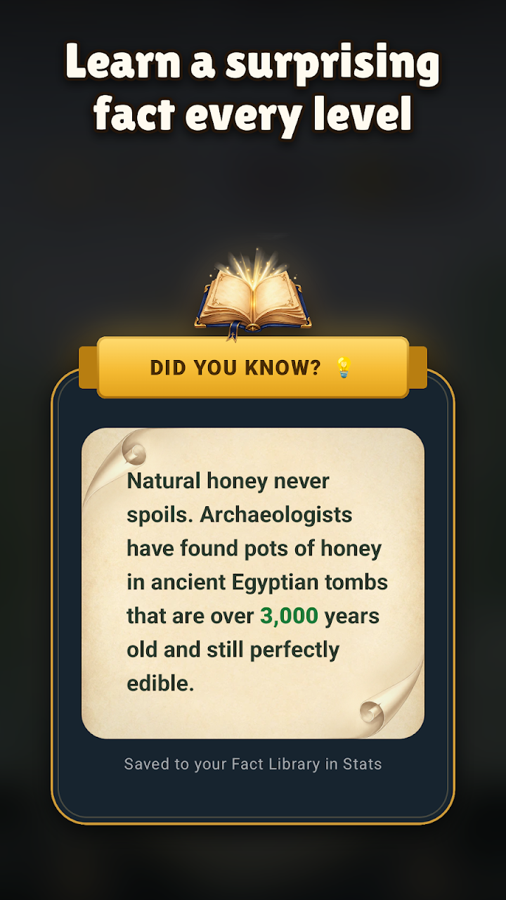 Word Realm: Puzzle & Fun Facts screenshot