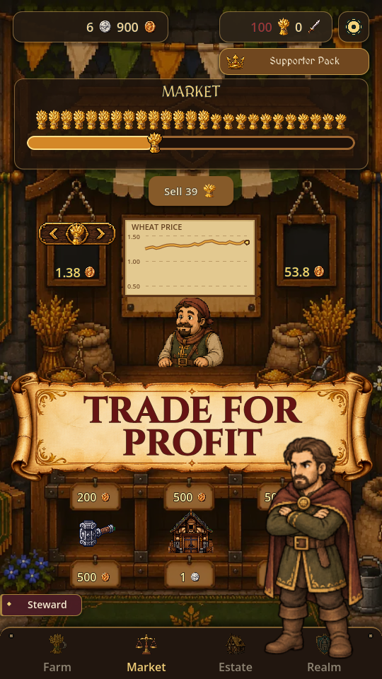 Peasant to King: Medieval Sim screenshot