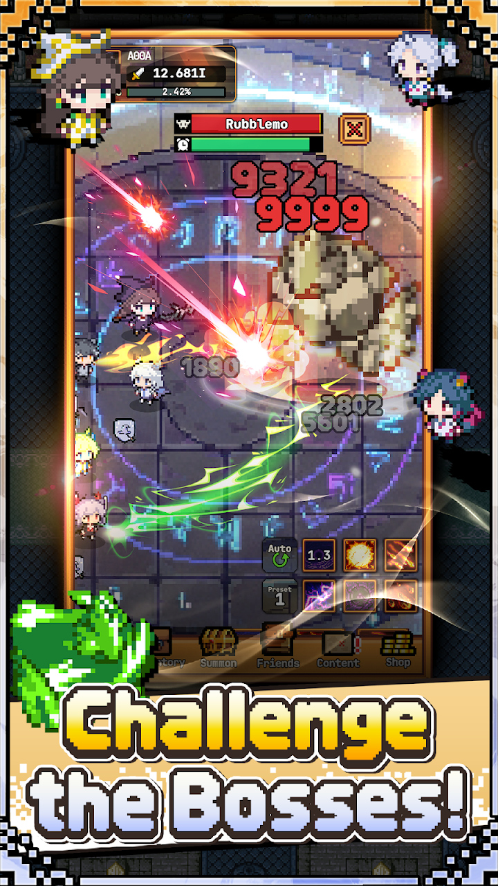 Legend of Witch : Idle RPG screenshot