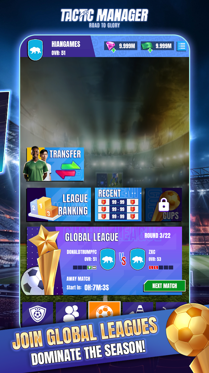 Tactic Manager: Road To Glory screenshot