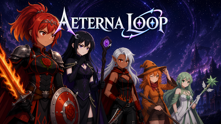 Aeterna Loop:Tactical Idle RPG screenshot