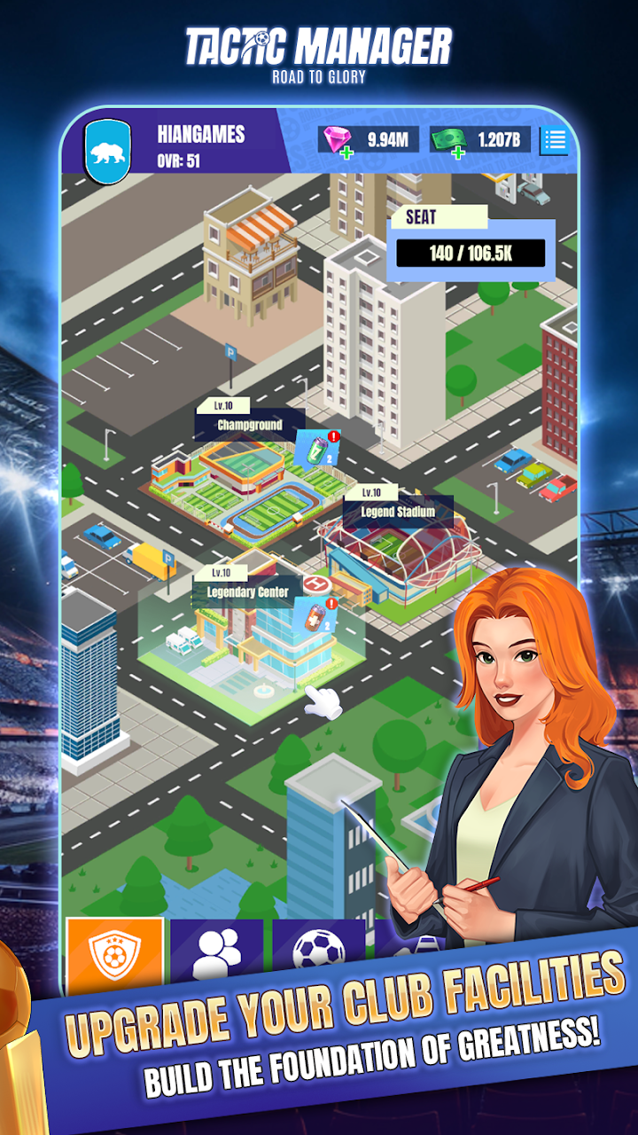 Tactic Manager: Road To Glory screenshot